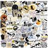 100PCS Fourth Book Wing Stickers Cartoon Aesthetic Bookish Kindle Stickers Pack Cool Dragon Rider for Teens Adults Sticker for Laptop Vinyl Waterproof Sticker Aesthetic Decals (o) view 1