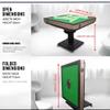 Auto Foldable Mahjong Table for Chinese//Taiwanese Rules - Ultra Thin Electric Shuffling Machine with 10,000+ Cycles, 42mm Mahjong Tiles Without Numerals & Chess Mat (Easy Assembly) (Champagne Color) view 3