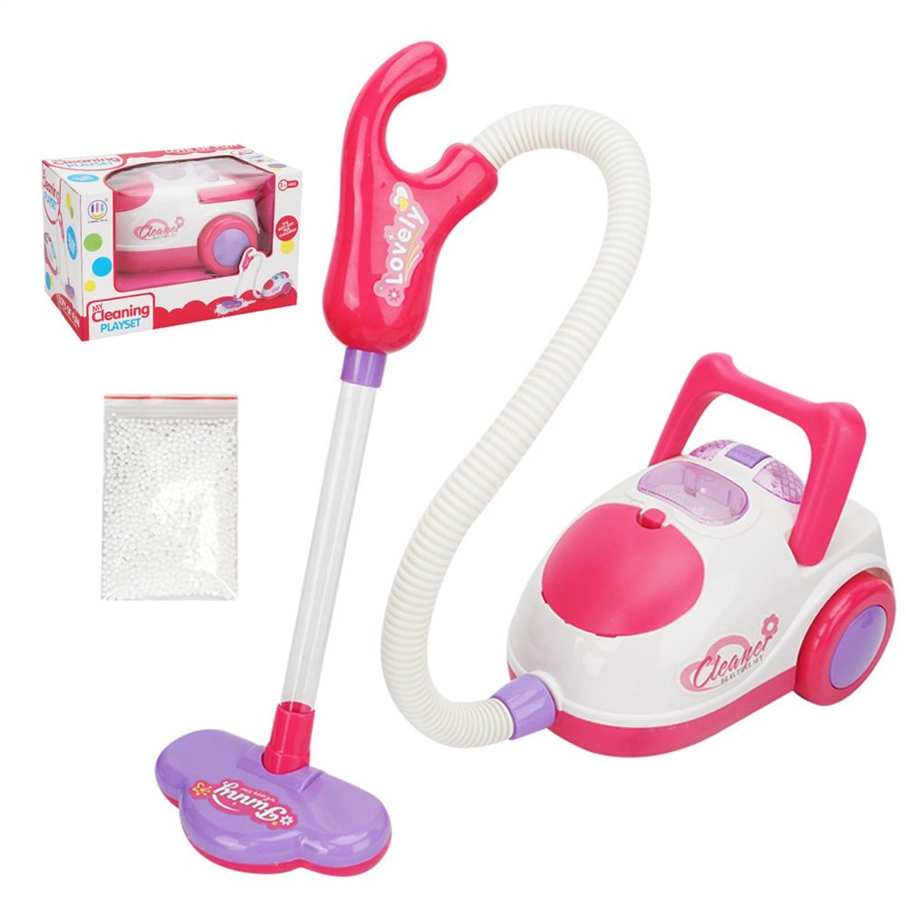 Childrens Play Vacuum - Miniature Cleaning Toy with Functional Lights and Sound Effects, Pretend Housekeeping Activity Set, Hands-On Role Play kit for kidss, Girls and Boys | for Early Learning
