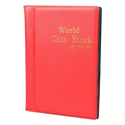 10 Page 120 Pockets Coin Album Books World Coin Stock Album Book for Case Coin Holders Coin Collecting Collection Stora