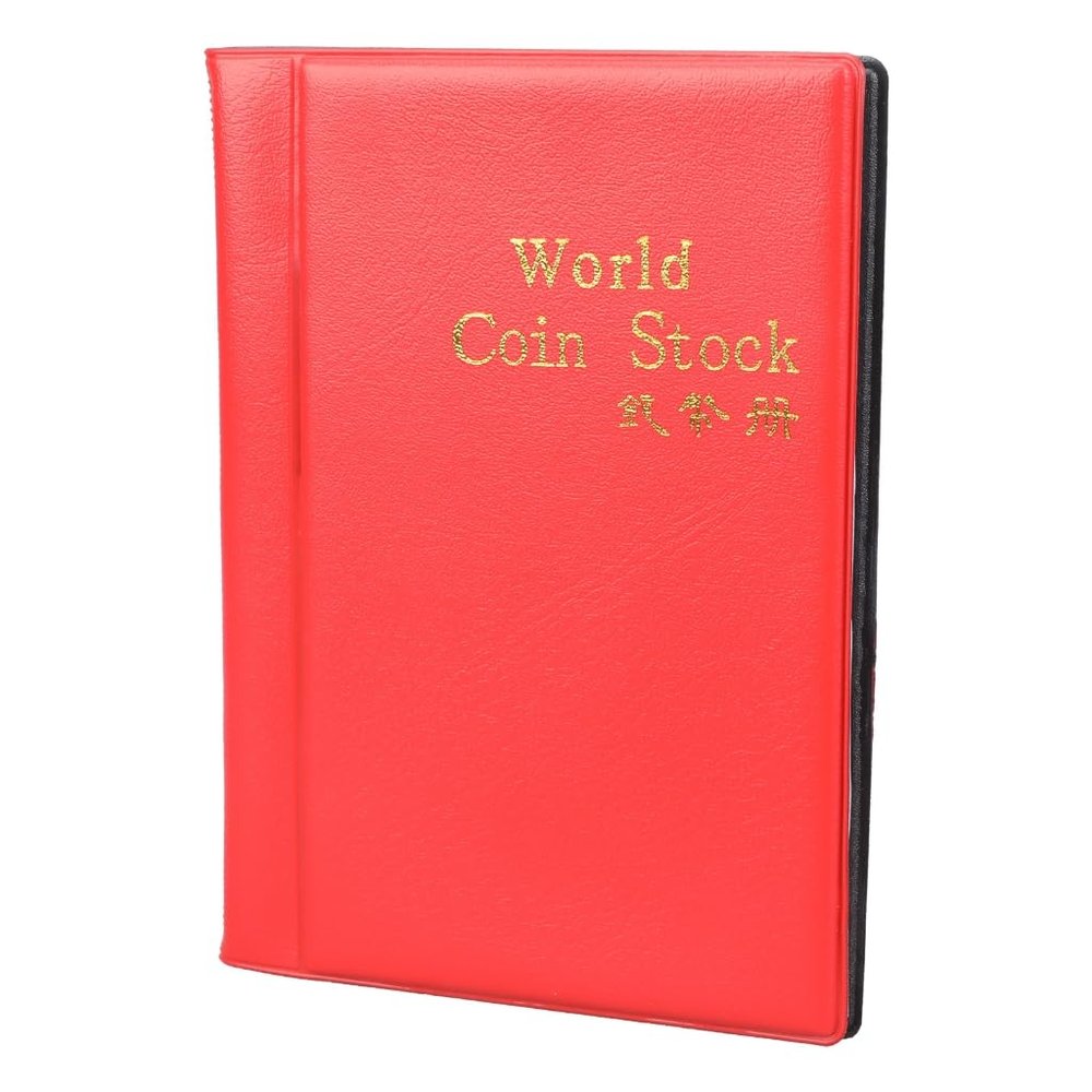 10 Page 120 Pockets Coin Album Books World Coin Stock Album Book for Case Coin Holders Coin Collecting Collection Stora