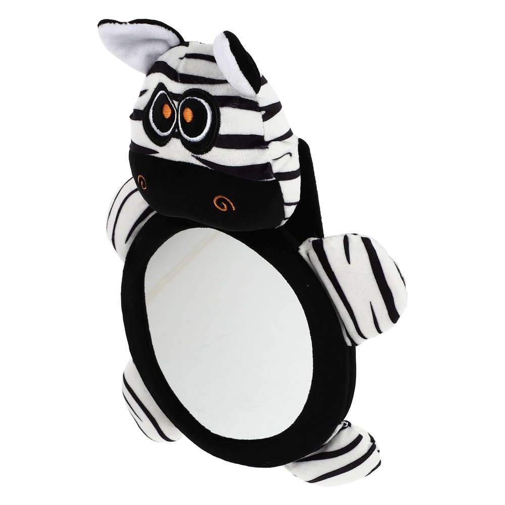 BESPORTBLE Car Rearview Mirror for Seats Zebra Pattern Cartoon Observation Mirror for Rear Facing Car Seats Easy Install for Boys