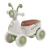 Wiggle Scooter 4 Wheel Scooter for Kids with Music & LED Light, Wiggle Car for Age 1-3 Boys Girls Kids Balance Bike(Green,Silent Wheel) view 1