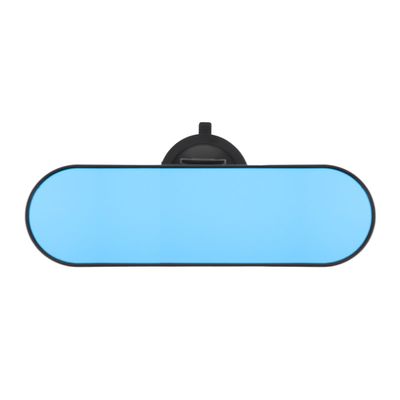 BESPORTBLE Car Rear View Mirror with Anti-glare Blue Tint, Adjustable 360 Suction Cup Car Interior Mirror for Observation, Large Size 280x70mm Suitable for Rear Facing Seats