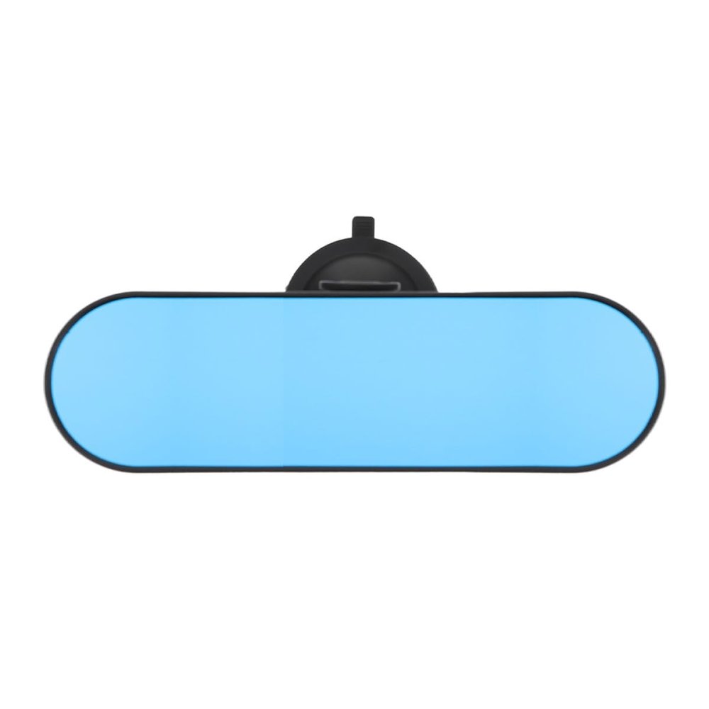 BESPORTBLE Car Rear View Mirror with Anti-glare Blue Tint, Adjustable 360 Suction Cup Car Interior Mirror for Observation, Large Size 280x70mm Suitable for Rear Facing Seats