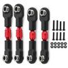 RC Models Spare Parts For 4-TEC For Mustang 4Pcs Adjustable Alloy Turnbuckles Remote Control Drift Car Upgrade Parts Accessories(Red) view 4