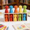 Bottle Color Challenge, Logical Training Game, 19.8x7.5x4cm, Bottle Matching Toys, Party Activity Set, Color Puzzle Play, for Outdoor, Travel, Holiday Night view 2