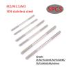 XVBILM 5Pcs M2/M2.5/M3 Stainless Steel Push Rods L20/25/30/35/40/45/50/55/60/65/70/75/80/85/90/100mm Servo Linkage(M3x35mm) view 2