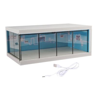 1/64 Scale Diecast Model Car Display Case Car Dioramas Car Garage Model Car Showrooms Model Car Parking Lot Storage Model
