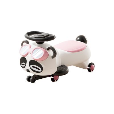 Wiggle Scooter Wiggle Car with Pedal Swing Cars Anti-Rollover Flashing Wheels Lights and Music Under Seat Storage Kids Riding Toy