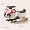 Wiggle Scooter Wiggle Car with Pedal Swing Cars Anti-Rollover Flashing Wheels Lights and Music Under Seat Storage Kids Riding Toy view 2