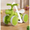 Wiggle Scooter Balance Bikes for Kids 1-3 Years Old 4 Wheels Bicycle with A Front Basket Toddler Best First Birthday Gift Children Walker(Brown,with Music Lights) view 4