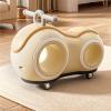 Wiggle Scooter Peanut Shape Swing Car with Music Light Handle Ride On Push Cars for Toddlers Anti-Rollover(Blue) view 4