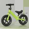 Wiggle Scooter Kids Bike Children's Balance Pedal-Free Two-Wheeled Adjustable Height(Green,12inch) view 2