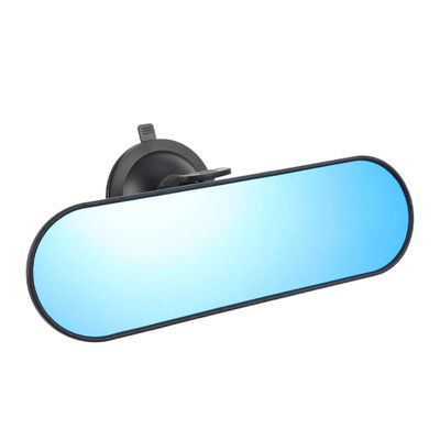 Abaodam Wide Angle Back Seat Mirror with Suction Cup, Anti-glare Blue Glass Car inside Rearview Mirror for Trucks Suvs, Dashboard Automotive Interior Accessory