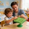 Frog Balance Game - Interactive Funny Desk Toy, Astronaut Two-Player Balanced Tree with Skill Challenge, Engaging Hand-Eye Coordination Game, Playroom Daycare Party Activity for Kids Girls Boys Adults view 3