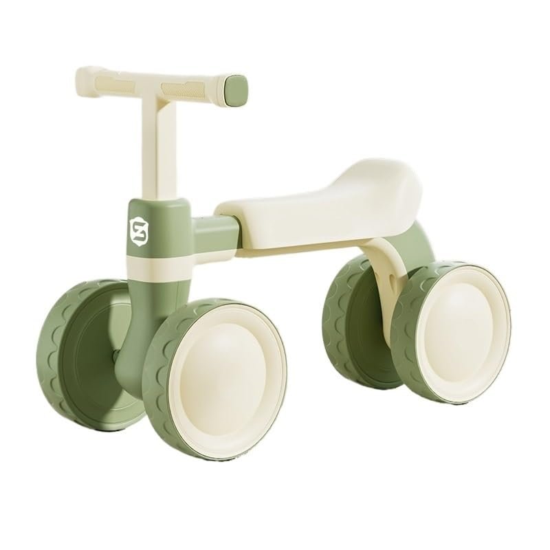 Wiggle Scooter Balance Bike Lightweight & Modern Design Toys First Birthday Gift Non-Slip Wheels Parent-Approved(Green)