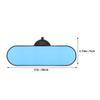 NULYLU Large Car Rearview Mirror with Suction Cup for Vehicle Interior, Blue Tint Wide Angle Mirror for Observation, Compatible with Most Cars and Suvs view 2