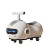 Wiggle Scooter Peanut Shape Wiggle Car Music Light Swing Cars for Kids Silent Flash Wheel with Helmet Backpack(Grey,No Helmet Backpack) view 1