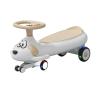 Wiggle Scooter Wiggle Car with Music Lights Anti-Rollover Twist Cars Swing Silent Flashing Wheels Durable(Brown) view 1