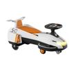 Wiggle Scooter Electric Swing Car with Pedals, 2 in 1 Swing Cars Ride with Music, Flashing Wheels, Enlarged Body view 1