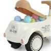 Wiggle Scooter Ride On Push Car with Steering Wheel, Under Seat Storage, Kids Racer Walking for Boys Girls(White) view 4