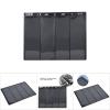 Stamp Album Page Sheets Universal 9 Holes Durable Transparent Black Base 3 Lines 4 Lines For Standard Stamp Collection Book 10Pcs Pack (4 lines on black background) view 4