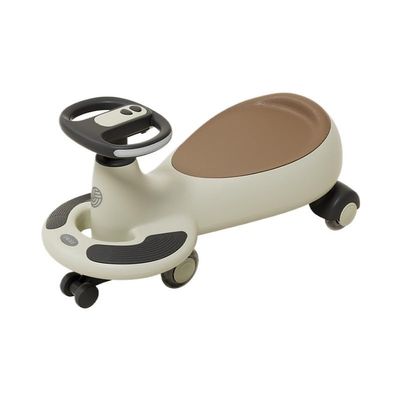 Wiggle Scooter Ride on Toy with Music Twist Swivel Wiggle Car with LED Flashing Wheels Kids Swivel Cars for 3 Year and UP(Gyey)