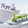 Wiggle Scooter Wiggle Car Kids Ride On Toy with Small Trailer Swing Car for Ages 3 Years Up Anti-Rollover(Pink) view 2