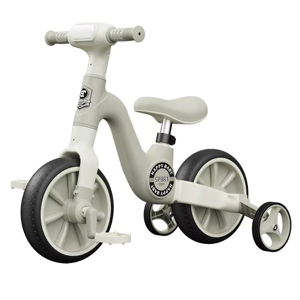 Wiggle Scooter Kid Balance Car for 2-8 Years Old Kids Bicycle A Variable Balance Tricycle Bike(Green)