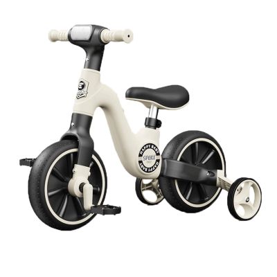 Wiggle Scooter Kid Balance Car for 2-8 Years Old Kids Bicycle A Variable Balance Tricycle Bike(Black)