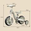 Wiggle Scooter Kid Balance Car for 2-8 Years Old Kids Bicycle A Variable Balance Tricycle Bike(Black) view 2