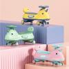 Wiggle Scooter Wiggle Car with Pedal Music Light Anti-Rollover Swing Cars Silent Flashing Wheels for Ages 1 Years and Up Ride On Toys(Pink,with Lights and Music) view 4