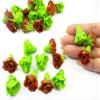12 Inch Doll 10 Red Green Clay Lettuce Salad Vegetable 1:6 Miniature Market view 3
