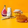 Charcuterie Plush Set, Play Food Stuffed Toys, 4 Piece Sets (Cracker, Honey, Fig & Blue Cheese) view 2