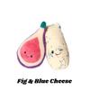 Charcuterie Plush Set, Play Food Stuffed Toys, 4 Piece Sets (Cracker, Honey, Fig & Blue Cheese) view 4