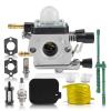BEAR FLAG EDITION for Carburetor Carb for STIHL SH55 SH85 BG55 BG85 42291200606 ZAMA C1Q-S68G Engine view 1