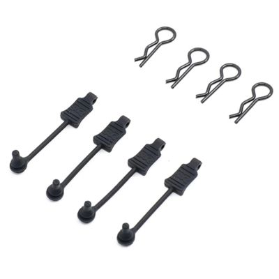 For Arrma For Senton For Typhon For Granite AR390165 1/10 Vehicle Accessory 4Pcs Anti Loss Body Clips Model Reapir Assemble Rc Models Accessories
