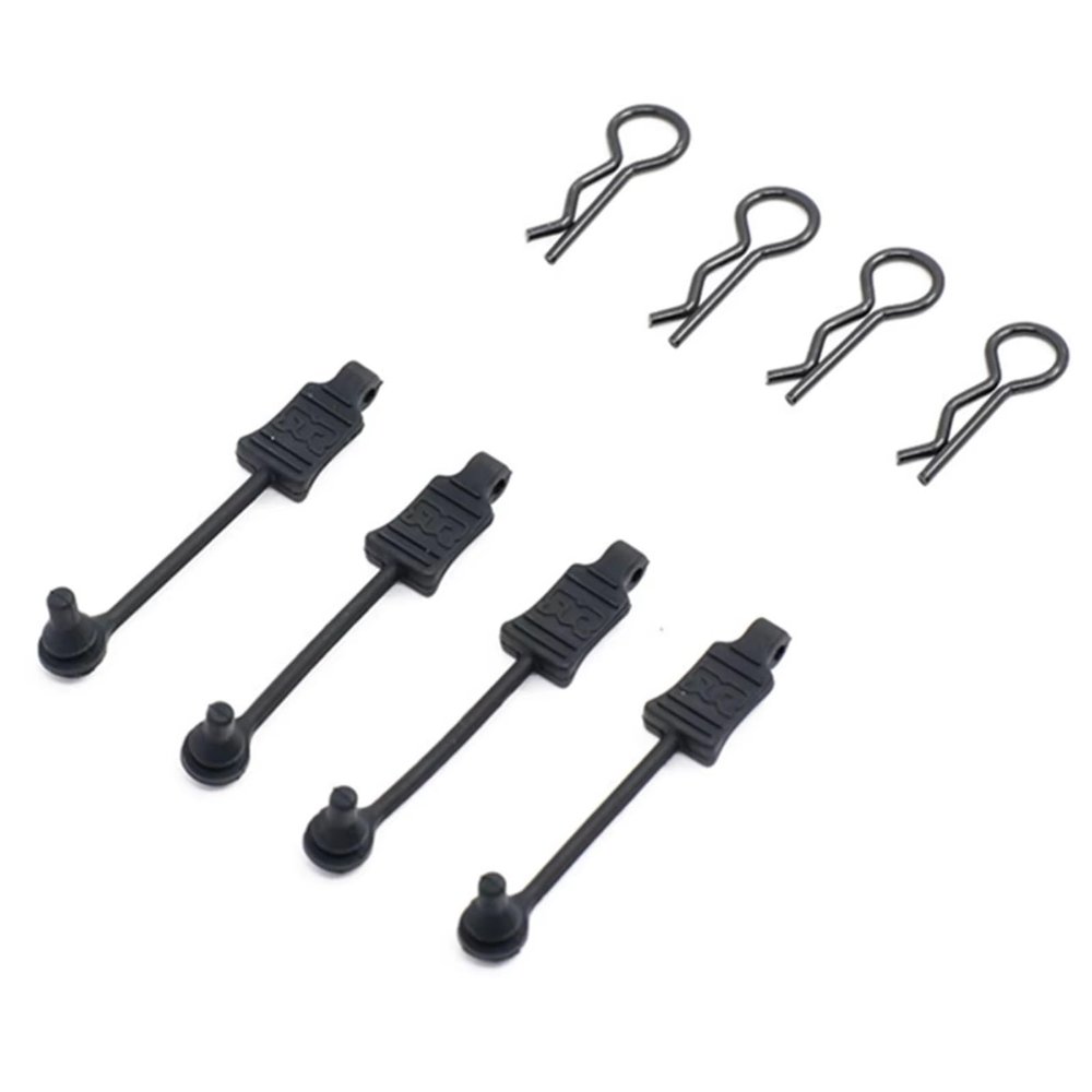 For Arrma For Senton For Typhon For Granite AR390165 1/10 Vehicle Accessory 4Pcs Anti Loss Body Clips Model Reapir Assemble Rc Models Accessories
