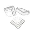 10pcsProtection Guard Corner Cover Soft Proof Security Safety Products Plastic Edge view 1