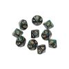 10pcs 10 Sided Dice D10 Polyhedral for Game 15mm RPG Family Party Game Household Multi-Color Dice Set view 1