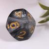 10pcs 10 Sided Dice D10 Polyhedral for Game 15mm RPG Family Party Game Household Multi-Color Dice Set view 3