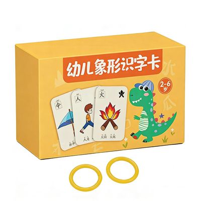 Cards Chinese Characters Sight Words Learning Flashcards Mandarin Chinese Pinyin Hieroglyphic Stroke Beginners Stage(1-100 pictographs)