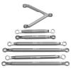 Aluminum Alloy Chassis Link Rod for 1/24 RC Crawler Car, RC Car Chassis Link Rod Upgrade Part, High Performance Linkage System with Brass Ball Heads and O Rings, Compatible with Ax (Ti Color) view 4