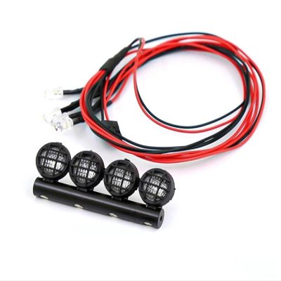 rc Truck Lights kit for WPL 1/18 1/24 RC Truck Car Upgrade Parts Decoration Accessories rc Roof Lamp Lights Bar Light