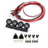 rc Truck Lights kit for WPL 1/18 1/24 RC Truck Car Upgrade Parts Decoration Accessories rc Roof Lamp Lights Bar Light view 2