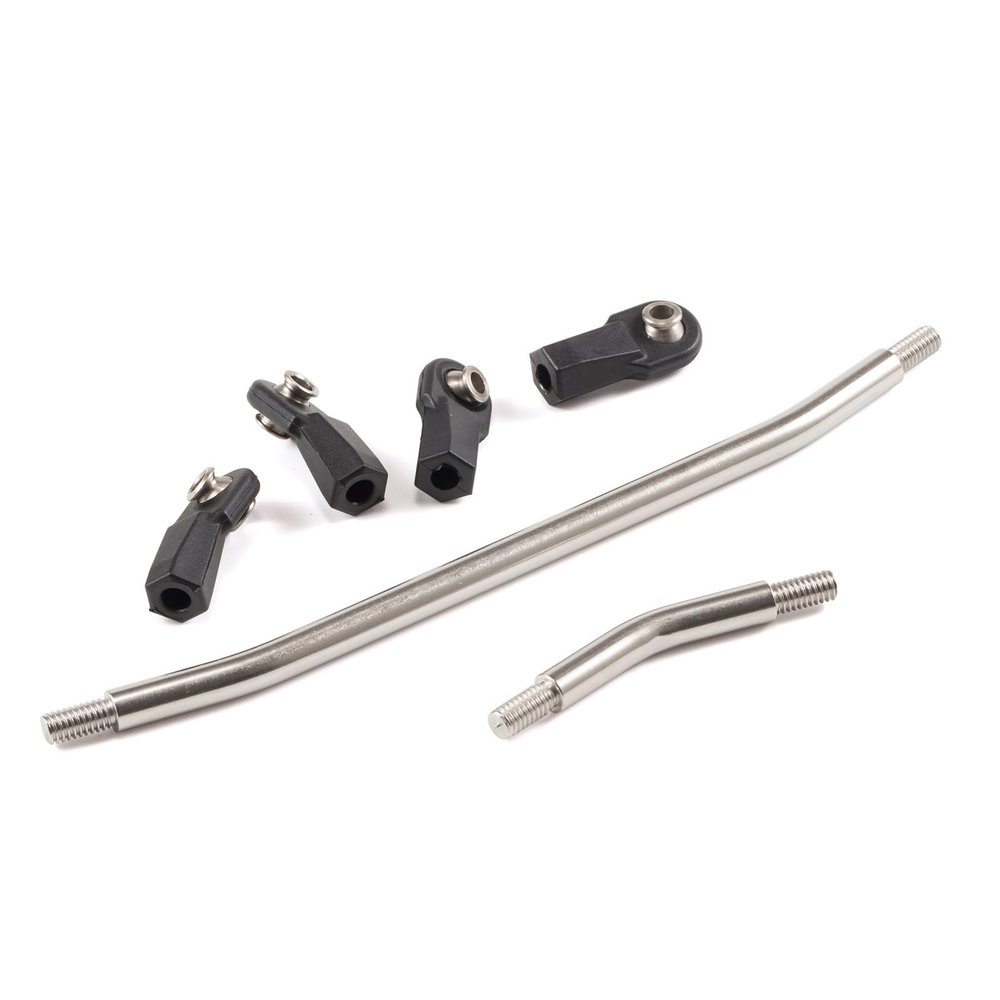 Aluminum BTA Servo Mount and Steering Link Kit for Vanquish F10 for Portal F10T Straight Axle LCG Chassis confident(Link Kit for F10)