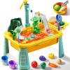 KIZONLY Kids Water Table Play Toy for Toddlers 1-3 4-8 Years Old - Kitchen Sink with Pump and Flowing Water, Fishing Games, Outside Sensory Gift Toys for Boys and Girls 2 3 4 5 6 7 8 view 1