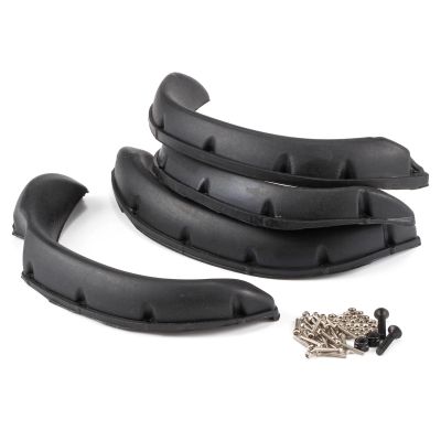 4Pcs Rubber Fender Flares for RC4WD for TAMIYA Body RC Car Parts confident