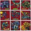 1993 Marvel Universe Series IV Red Foil 2099 Insert Set of 9 Cards NM/M Spider-Man, X-Men view 1